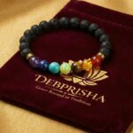 7 Chakra Lava Bracelet – Natural Healing Stone Bracelet for Positive Energy & Balance - Image 2
