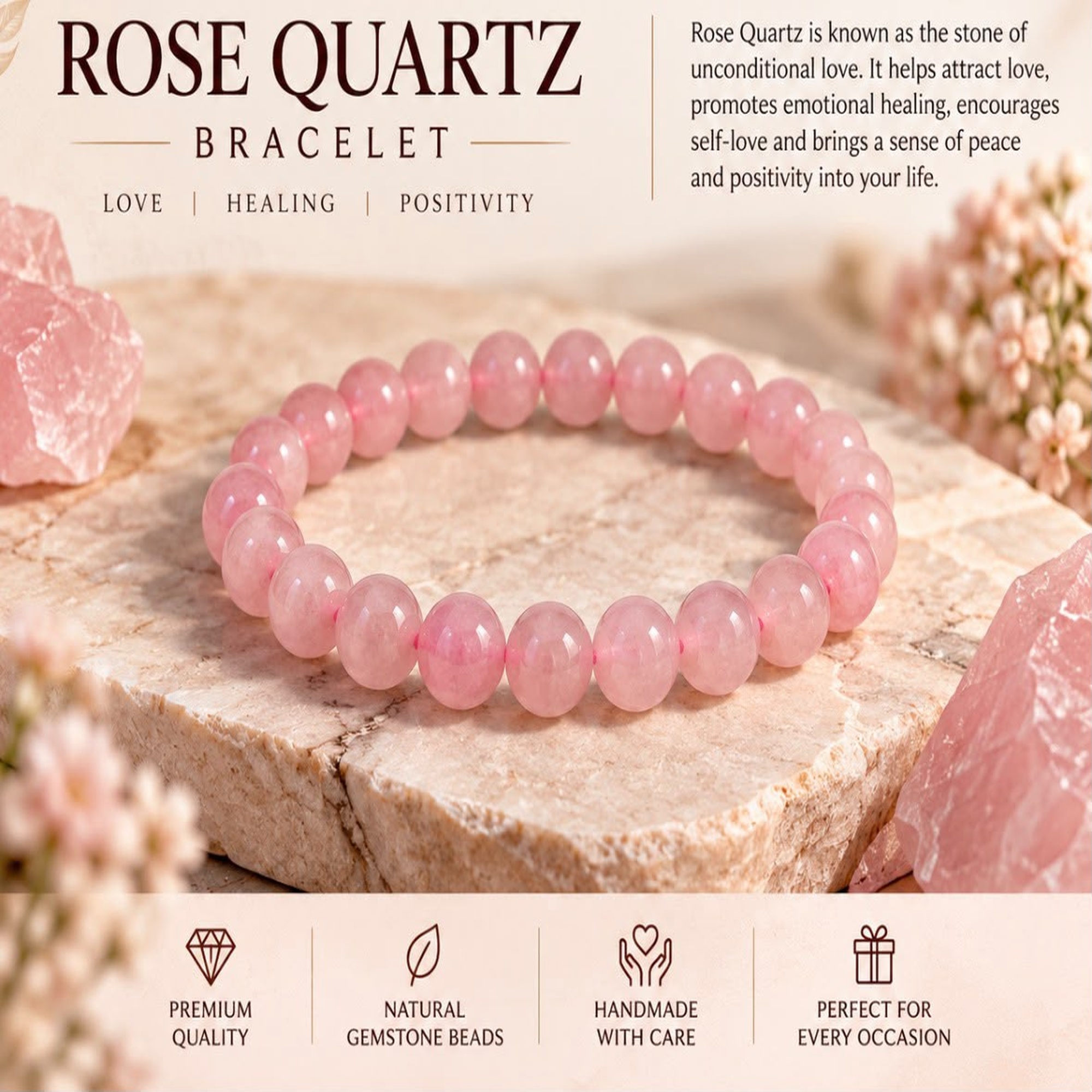 rose_quartz_bracelet_promo_2000x2000 Debprisha Rose Quartz Bracelet - Image 1